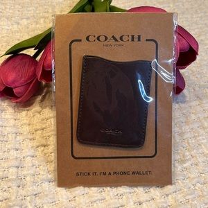 NWT Coach POCKET STICKER (COACH F24051) Father’s day gift